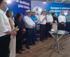 Sanepar repassa recursos e recebe reconhecimento da Uopeccan 