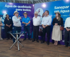 Sanepar repassa recursos e recebe reconhecimento da Uopeccan 
