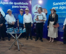 Sanepar repassa recursos e recebe reconhecimento da Uopeccan 