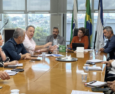 Diretoria da Sanepar se reúne com Prefeitura para alinhar medidas para o abastecimento de Ponta Grossa