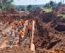   Sanepar leva investimentos robustos aos sistemas de abastecimento e de esgotamento sanitário na cidade
