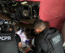 PCPR deflagra operação contra grupo especializado em furtos e adulteração de veículos no Paraná