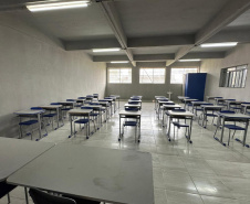 Ampliação de espaço educacional garante estudo e reintegração social a custodiados na PCE-US, em Piraquara