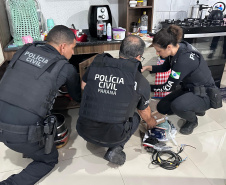 PCPR deflagra operação contra grupo especializado em furtos e adulteração de veículos no Paraná