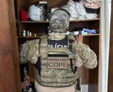 PCPR prende mulher durante operação contra organização criminosa especializada em furtos