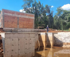 Sanepar investe na ampliação da captação e em grandes reservatórios de água tratada em Cascavel
