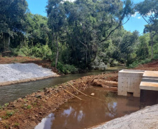 Sanepar investe na ampliação da captação e em grandes reservatórios de água tratada em Cascavel