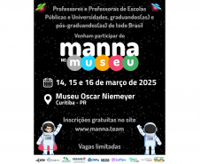Evento no Museu Oscar Niemeyer terá experiências com inteligência artificial, robótica, metaverso e muito mais