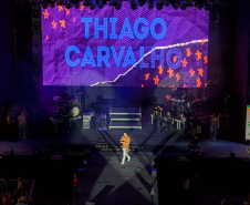 Show de Thiago Carvalho, em Pontal do Paraná