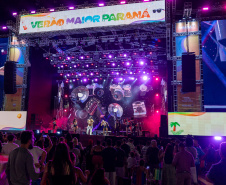 Show de Thiago Carvalho, em Pontal do Paraná