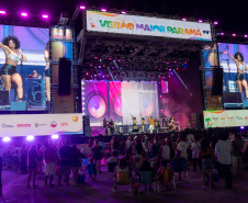 Show de Thiago Carvalho, em Pontal do Paraná