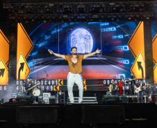 Show de Thiago Carvalho, em Pontal do Paraná