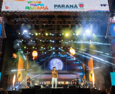 Show de Thiago Carvalho, em Pontal do Paraná