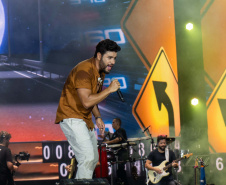 Show de Thiago Carvalho, em Pontal do Paraná