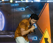 Show de Thiago Carvalho, em Pontal do Paraná