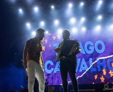 Show de Thiago Carvalho, em Pontal do Paraná