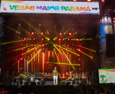 Show de Thiago Carvalho, em Pontal do Paraná