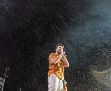 Show de Thiago Carvalho, em Pontal do Paraná