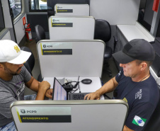 Delegacia Móvel da PCPR é ponto de referência em segurança para o público nos eventos do Verão Maior Paraná