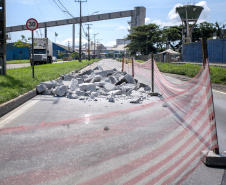 Portos do Paraná investe R$ 10 milhões em ruas de Paranaguá