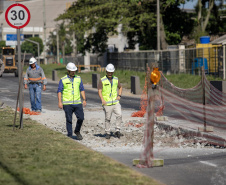 Portos do Paraná investe R$ 10 milhões em ruas de Paranaguá