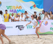 Circuito mundial de beach tennis chega a Caiobá nesta quarta-feira