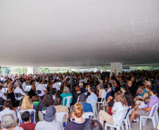 MON ficou lotado para celebrar a genialidade de Mozart com a Orquestra Sinfônica do Paraná, sob a regência do maestro Roberto Tibiriçá e a participação especial da soprano Marília Vargas.