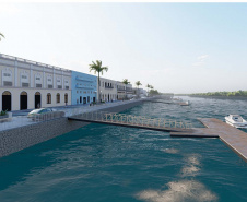 Projeto da orla de Paranaguá