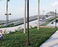 Projeto da orla de Paranaguá