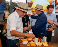 Entrega do Troféu de Melhor Queijo da América Latina (Stand Biopark) 