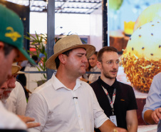 Entrega do Troféu de Melhor Queijo da América Latina (Stand Biopark) 