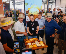 Entrega do Troféu de Melhor Queijo da América Latina (Stand Biopark) 