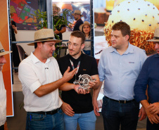 Entrega do Troféu de Melhor Queijo da América Latina (Stand Biopark) 