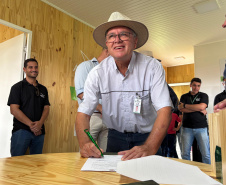 Entrega de Casas Rurais Sustentáveis para o Rio Grande do Sul