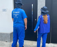 Sanepar inicia vistoria das ligações de esgoto em Ventania