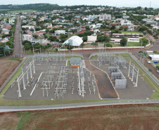 Nova subestação da Copel em São Miguel do Iguaçu reforça sistema elétrico do Oeste