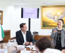 A Universidade Estadual de Londrina (UEL) será a primeira instituição de ensino superior estadual do Paraná a ter um parque tecnológico em seu campus, no Norte do Estado. O projeto arquitetônico do novo espaço, que será um hub de inovação integrado à infraestrutura acadêmica e de pesquisa da universidade, foi apresentado nesta terça-feira (11) ao governador Carlos Massa Ratinho Junior.