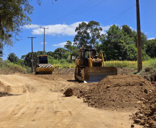 AMEP OBRA PAVIMENTAÇÃO MANDIRITUBA E SJP