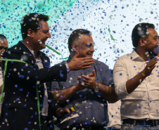 O governador Carlos Massa Ratinho Junior anunciou nesta quinta-feira (13) a liberação de R$ 1,2 bilhão para a saúde pública do Estado, durante o evento Saúde em Movimento, em Foz do Iguaçu, na região Oeste. 