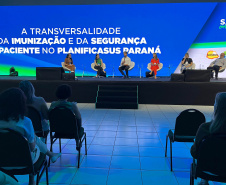 Saúde em Movimento: 3º Encontro Estadual do PlanificaSUS Paraná discute Segurança do Paciente e Imunização