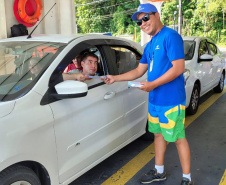 Neste feriadão de Carnaval, Sanepar faz campanha educativa para uso consciente da água