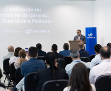 Auditoria da Sanepar recebe certificação internacional 