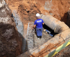 Nova adutora do Rio Pitangui vai aumentar em 15% a capacidade de abastecimento em Ponta Grossa