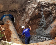 Nova adutora do Rio Pitangui vai aumentar em 15% a capacidade de abastecimento em Ponta Grossa