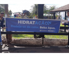SANEPAR PONTOS GRATUITOS HIDRATAÇÃO EXPOUMUARAMA
