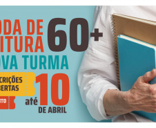 Biblioteca Pública abre inscrições para o projeto “Roda de Leitura 60+”