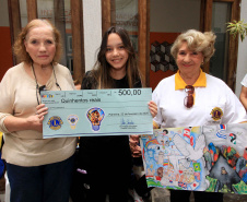 CJAP ALUNA RECEBE PRÊMIO CONCURSO INTERNACIONAL