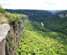 Parque Estadual Vale do Codó, em Jaguariaíva: preservação ambiental como estratégia para conter as mudanças climáticas, tema da 5ª Conferência Estadual do Meio Ambiente.