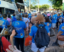 Com 63% de idosos, mais de 2,5 mil pessoas já participaram do Programa Paraná + Viagem