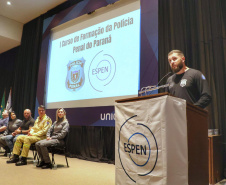 SESP ENCERRAMENTO CURSO FORMAÇÃO POLÍCIA PENAL